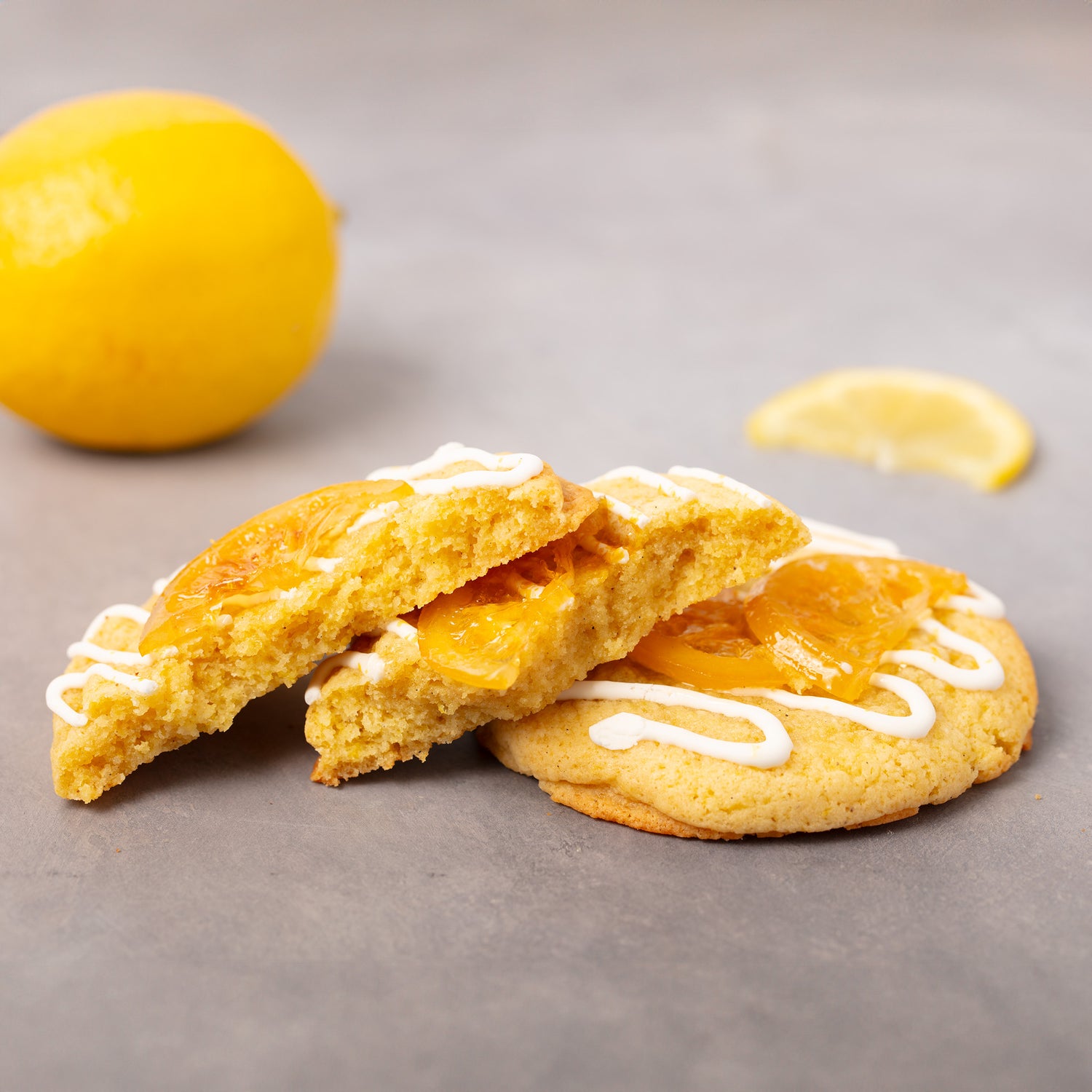 Iced Lemon Cookie