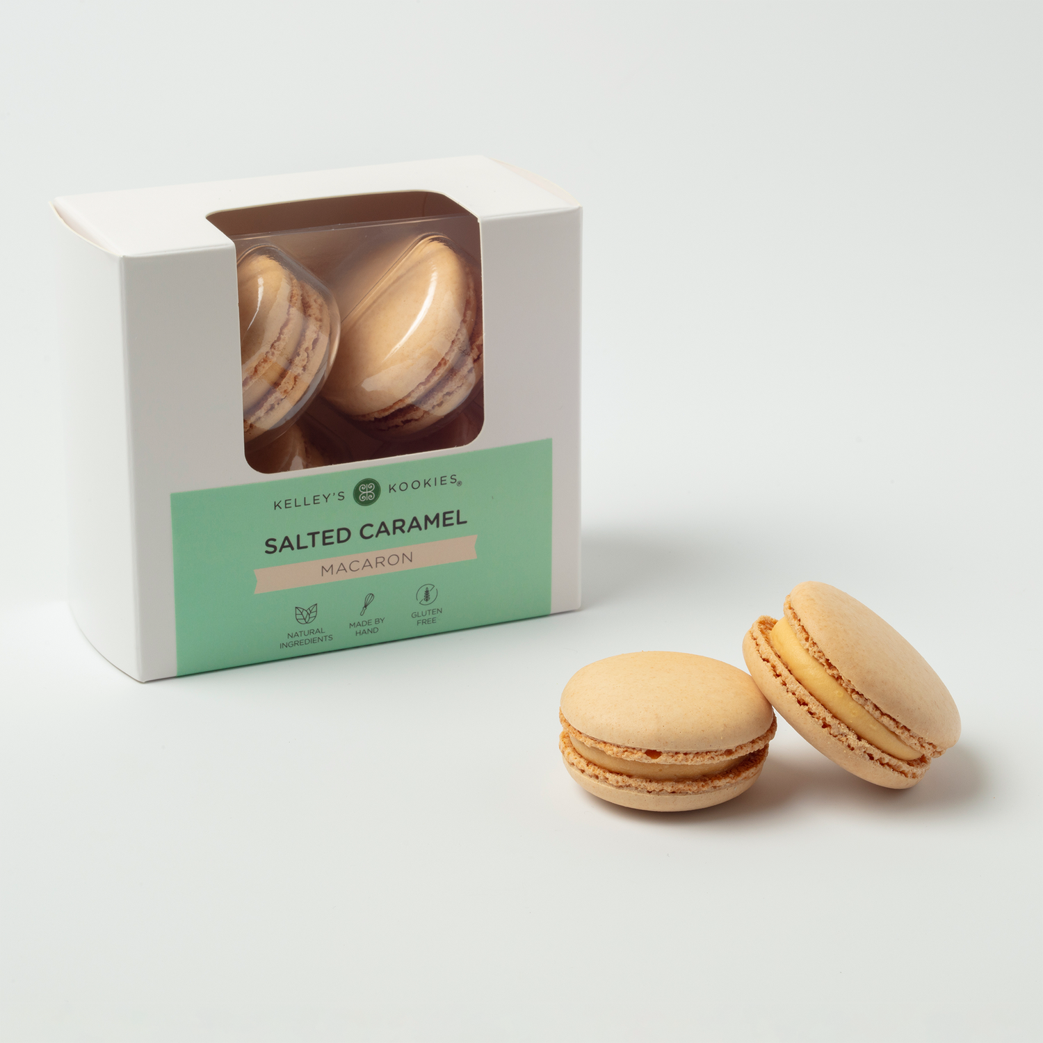Salted Caramel Macaron