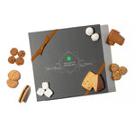 grand gift box with brown ribbon