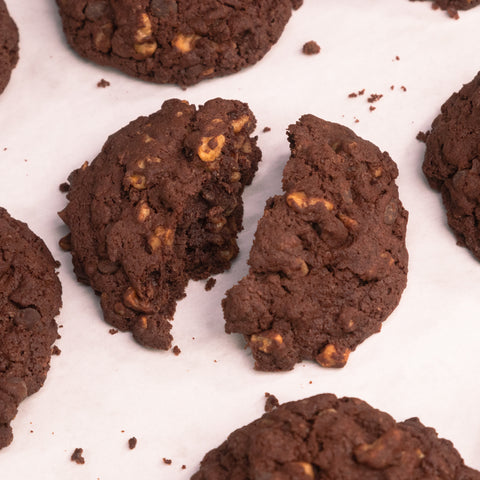 Double Chocolate Walnut Cookie