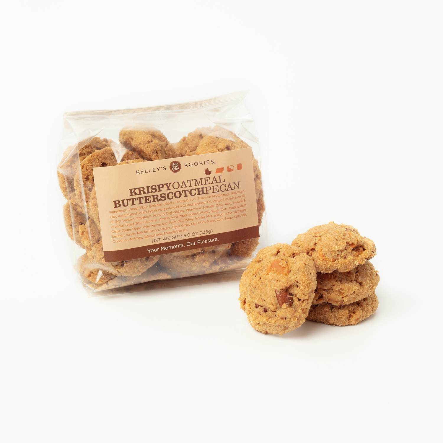 Krispy Oatmeal Butterscotch Pecan