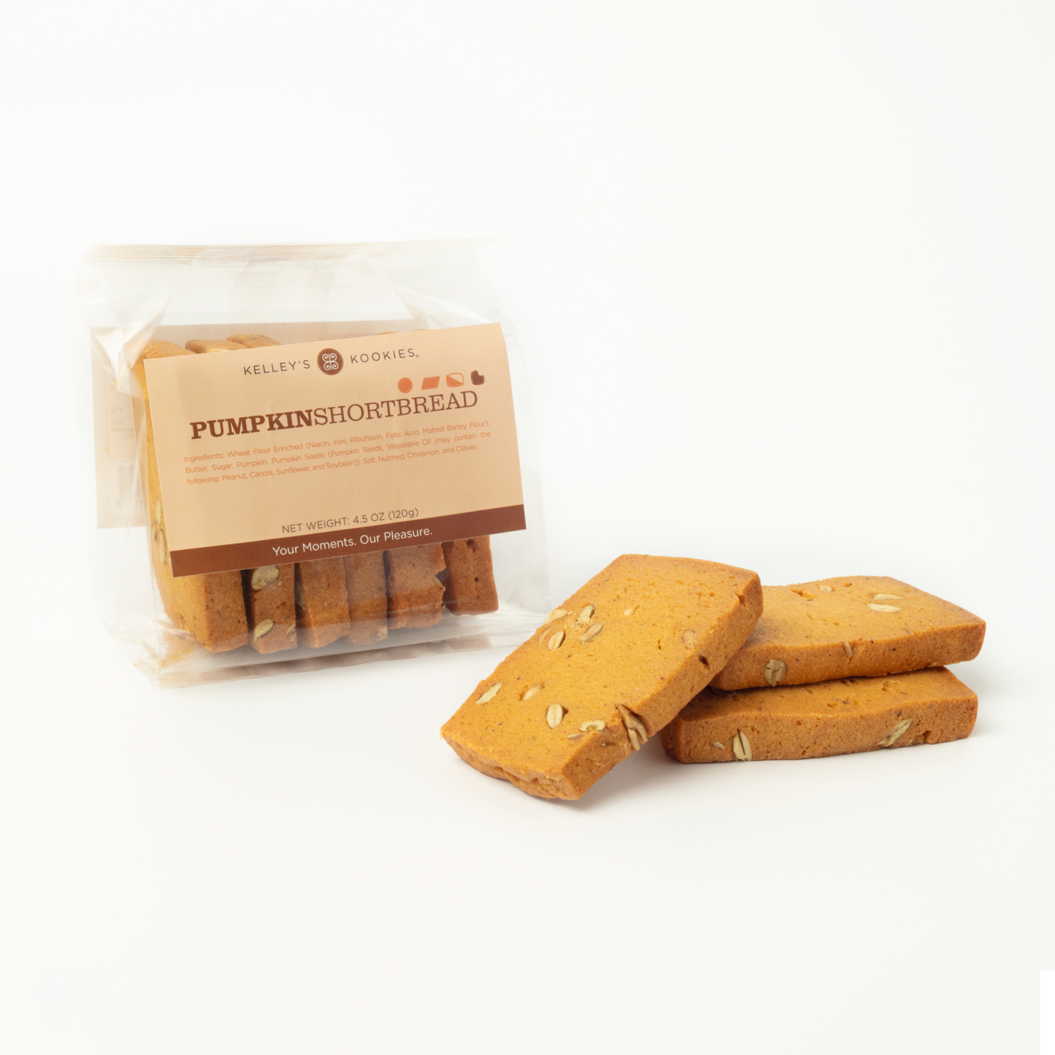 Pumpkin Shortbread