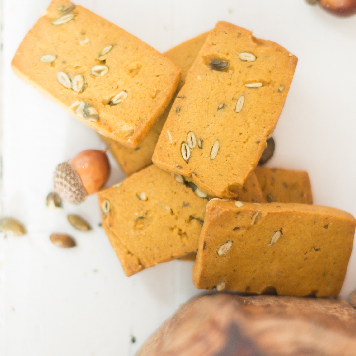 Pumpkin Shortbread