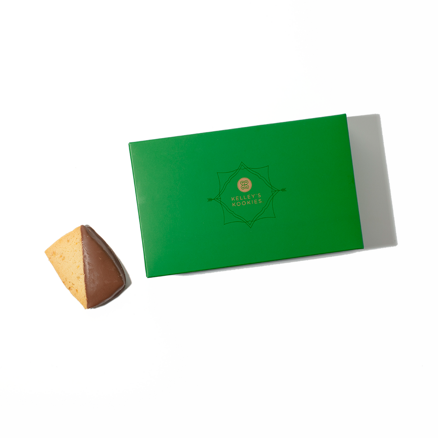 Chocolate Dipped Macadamia Shortbread Treat Box